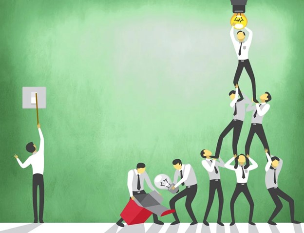 equipe terceirizada de vendas